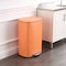 Happimess Connor Rectangular 13.2-Gallon Trash Can with Soft-Close Lid and FREE Mini Trash Can, Carrot Cake HPM1006K - alternate 10