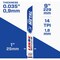 Lenox Reciprocating Saw Blade, Metalwolf Wave Edge, 9 in, 14 TPI, Medium Metal, 2-Pack 24906T9114R - alternate 5