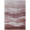 Homeroots 9' X 12' Blush And Brown Abstract Washable Indoor Outdoor Area Rug 604963 - alternate 8