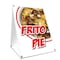 Signmission Frito Pie, 36 Inch x 24 Inch A-frame Yard Sign, Plastic Sign SBC-2436-Frito Pie - alternate 1