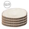 Vintiquewise Barky Natural Wood Slabs Rustic Ornament Slice Tray Table Charger 16 set of 4 QI003847-16.4 - alternate 1
