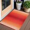 Homeroots 3' X 5' Orange Indoor Outdoor Area Rug 555617 - alternate 1
