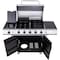 Char-Broil Gas Grill with Chef's Tray, Liquid Propane, 2 ft 4 in W Cooking Surface, Steel 463458021 - alternate 1