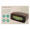 Philco PAR1006 Digital Clock Radio FM LED Display 0.6" Dual Alarm and Snooze PAR1006-GR - alternate 4