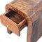 Homeroots 16" Brown Solid Wood One Drawer Nightstand 651506 - alternate 16