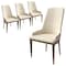 Leisuremod Viva Collection Modern Wooden Dining Chair in Light Taupe, 4PK VC24LTP4 - alternate 1