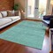 Homeroots 8' X 10' Aqua And Teal Blue Medallion Washable Indoor Outdoor Area Rug 616091 - alternate 9