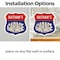 Signmission Nathan's Garage, 4 inch X 4 inch, Vinyl Decal, 2PK SHI-D-2PACK-4-383-NATHAN - alternate 6