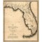 Homeroots 16" X 20" C1823 Early Map Of Florida  Vintage  Poster Wall Art 391960 - alternate 1