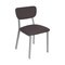 Bfm Seating Hamilton Side Chair, Grade 3 Vinyl Seat & Back - Steel Frame - Platinum Finish JS10C2025-2025PL - alternate 1