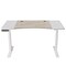 Homeroots 63" Adjustable Brown and White Standing Desk 528674 - alternate 5
