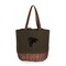 Picnic Time Family Of Brands NFL Atlanta Falcons - Coronado Canvas and Willow Basket Tote 203-00-140-024-2 - alternate 2