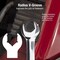 Sunex 12 Pc. Metric Full Polish V-Groove Combination Wrench Set 9917MA - alternate 5