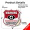 Signmission Neighborhood Crime Watch Shield Sign War, 6 inch X 6 inch, Vinyl Decal, 2PK SHI-D-2PACK-6-387 - alternate 5