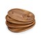 Picnic Time Family Of Brands NFL Detroit Lions - Wine Appetizer Plate Set Of 4 874-04-512-113-2 - alternate 1