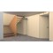 Sartodoors Invisible Solid Hidden Door with Handle, Planum 0010 Light Oak with Silver Hidden Frame 32" x 96" L PLANUM0010HF-SPW45-32 x 96-LH-O - alternate 5