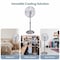 Edendirect 16 in. 3 fan speeds Pedestal Fan in Silver with Adjustable Height, Adjustable Tilt and Oscillation ZRW5512P469603 - alternate 8
