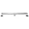 Kingston Brass 72-Inch Stainless Steel Linear Shower Drain with Reversible Tile Insert and Flat Grate BSF7228 - alternate 6
