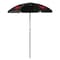 Picnic Time Family Of Brands NCAA Nebraska Cornhuskers Outdoor Canopy Sunshade Beach Umbrella 5.5' - Small Patio Umbrella 822-00-179-404-0 - alternate 1