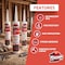 Krakenbond Fire Block Acrylic Caulk for Stone, Concrete, Cement, Heat Resistant, Paintable, 10.1 oz, White, 12PK KR1201FRS-12 - alternate 7