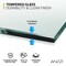Anzzi Stellar 51 to 54 in. x 76 in. Sliding Frameless Shower Door in Matte Black with Tempered Clear Glass SD-FRLS05903MB - alternate 9
