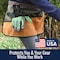 Kings County Tools Garden Apron w/ Pockets Cowhide Suede & Water-Repellent Military-Grade Duck Canvas Utility Belt GW15A02-12 - alternate 10