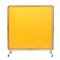 Vevor Welding Screen with Frame 6'x6' Welding Curtain Screen on 4 Wheels Yellow XU-2309 - alternate 1