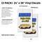 Signmission Fudge Puppies, Vinyl Decals Only 24 Inch x 36 Inch, Vinyl Decal, 2PK DSB-2436-2PACK-Fudge Puppies - alternate 2