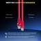 Maximm Cat6 Ethernet Cable 12ft 10Gbps 550MHz UTP, 10PK, Red, 10PK CAT6CCA-12RD-10PK - alternate 2