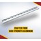Mytee Products Aluminum 8 ft L-Track Trailer Tie Down Rail for Trailer - 2,225 lbs BS, Silver, 8PK LTK8x8 - alternate 8