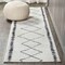 Jonathan Y Zaina Moroccan Beni Souk Cream/Black 2 ft. x 8 ft. Runner Rug MOH203A-28 - alternate 1