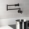 Kingston Brass Wall Mount Pot Filler Faucet, Oil Rubbed Bronze KS4105RX - alternate 6