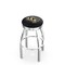 Holland Bar Stool Co 25" Chrome Central Florida Swivel Bar Stool, Accent Ring L8C3C25CenFla - alternate 1