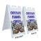 Signmission Chocolate Funnel Cakes, A-Frame & 2 Decals Installed, Heavy-Duty Plastic Frame SBHD-D-2436-Chocolate Funnel Cakes - alternate 5