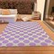 Homeroots 3' X 5' Lavender And Ivory Polka Dot Washable Indoor Outdoor Area Rug 614911 - alternate 9