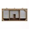 James Martin Vanities Celeste 48" Single Vanity, Sunwashed Oak with Embossed Shagreen, w/ 3 CM Siberian Silestone Top D604-V48-SHG-3SFR - alternate 10
