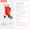 Vevor 10 Gallon Sandblaster Portable Air Sand Blaster Media Abrasive 60-110 PSI FF-Q902 - alternate 8