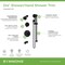 Symmons Dia HydroMersion Double Handle Tub and Shower Trim Kit with Hand Spray (Valve Not Included) 3596BMB15TRM - alternate 3
