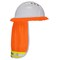 Dome75 DYNAMIC Series Mesh Contrast Hard Hat Sun Shade , HiVis Orange DNS743 - alternate 7