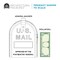Architectural Mailboxes Admiral Aluminum Post-Mount, Textured White ADM11WAM - alternate 9