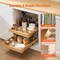 Vevor 2 Tier Pull Out Cabinet Organizer Soft Close Slide Out Wood Drawer 20"W x 21"D SKU-5 - alternate 7