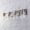 Jonathan Y Irving 27.75" 4-Light Seeded Glass/Iron Modern Contemporary LED Vanity Light, Nickel JYL7558A - alternate 15