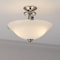 Vaxcel Monrovia 17-in W Brushed Nickel Dual Mount Semi Flush Ceiling Light or Pendant C0310 - alternate 9
