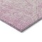 Homeroots 3' X 5' Pink And Ivory Abstract Washable Indoor Outdoor Area Rug 597040 - alternate 9