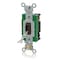 Leviton Wall Switch, 2 hp, Locking, 30 A, Brown 3032-2L - alternate 2
