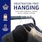 Lifemaster Wooden Hangers, Swivel Hook, Non-Slip, Pants Bar, Holds 10 lbs, Brown, 30PK LMWD30BW - alternate 8