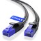 Maximm Cat6 Flat Braided Ethernet Cable 6ft, 2PK, Black, 2PK C6F-6FT-2PK-BKBRD - alternate 1