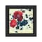 Homeroots Japanese Blossoms Black Framed Print Wall Art 530138 - alternate 1