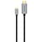 Philco USB C to HDMI Cable 4k 60Hz 6ft PAH1314C-GY - alternate 1