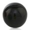 Homeroots 3" Black Enameled Aluminum Decorative Sphere 354718 - alternate 5